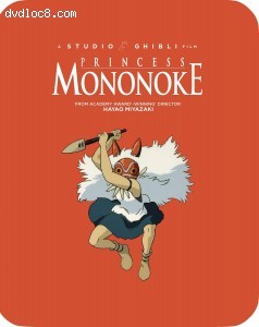 Cover Image for 'Princess Mononoke (SteelBook) [Blu-ray + DVD]'