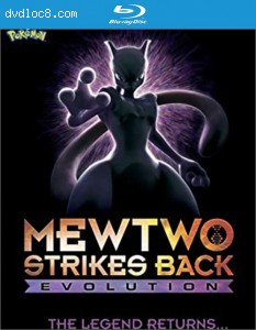 Pokemon The Movie: Mewtwo Strikes Back Evolution [Blu-ray] Cover