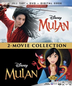 Cover Image for 'Mulan 2-Movie Collection [Blu-ray + DVD + Digital]'