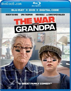 Cover Image for 'War With Grandpa [Blu-ray + DVD + Digital]'