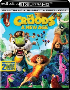 Croods, The: A New Age [4K Ultra HD + Blu-ray + Digital] Cover