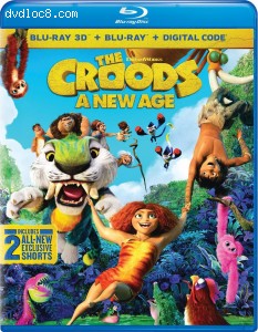 Croods, The: A New Age [Blu-ray 3D + Blu-ray + Digital] Cover
