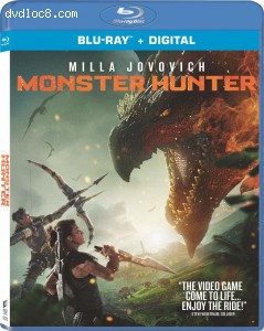 Monster Hunter [Blu-ray + Digital] Cover