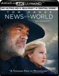 Cover Image for 'News of the World [4K Ultra HD + Blu-ray + Digital]'