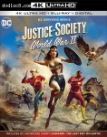 Cover Image for 'Justice Society: World War II [4K Ultra HD + Blu-ray + Digital]'