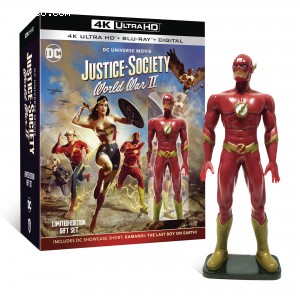Justice Society: World War II (Best Buy Exclusive) [4K Ultra HD + Blu-ray + Digital] Cover