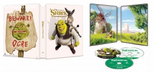 Shrek (20th Anniversary Edition) (SteelBook) [4K Ultra HD + Blu-ray + Digital] Cover