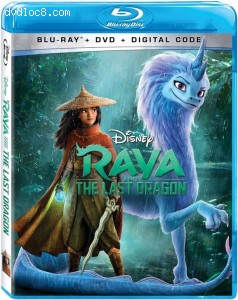Raya and the Last Dragon [Blu-ray + DVD + Digital] Cover