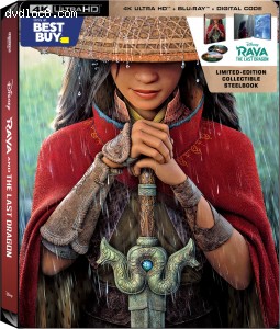 Raya and the Last Dragon (Best Buy Exclusive SteelBook) [4K Ultra HD + Blu-ray + Digital] Cover