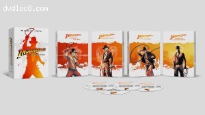 Indiana Jones: 4-Movie Collection (Best Buy Exclusive SteelBook) [4K Ultra HD + Digital] Cover