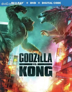 Godzilla vs. Kong [Blu-ray + DVD + Digital] Cover