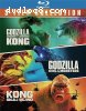 Godzilla vs. Kong / Godzilla: King of the Monsters / Kong: Skull Island (3-Film Collection) [Blu-ray + Digital]