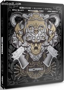 Sicario (Best Buy Exclusive SteelBook) [4K Ultra HD + Blu-ray + Digital] Cover