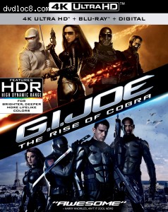 Cover Image for 'G.I. Joe: The Rise of Cobra [4K Ultra HD + Blu-ray + Digital]'