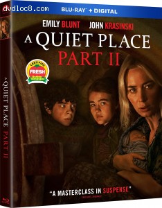 Cover Image for 'Quiet Place Part II, A [Blu-ray + Digital]'