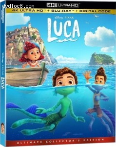 Luca (Wal-Mart Exclusive) [4K Ultra HD + Blu-ray + Digital] Cover