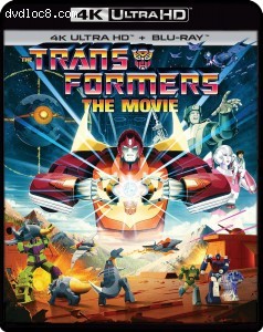 Transformers: The Movie, The (35th Anniversary Edition) [4K Ultra HD + Blu-ray] Cover