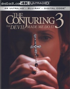 Conjuring 3, The: The Devil Made Me Do It [4K Ultra HD + Blu-ray + Digital] Cover