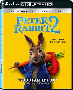 Cover Image for 'Peter Rabbit 2: The Runaway [4K Ultra HD + Blu-ray + Digital]'