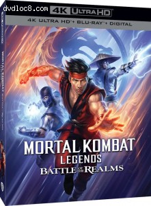 Mortal Kombat Legends: Battle of the Realms [4K Ultra HD + Blu-ray + Digital] Cover