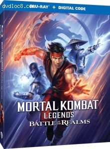 Cover Image for 'Mortal Kombat Legends: Battle of the Realms [Blu-ray + Digital]'