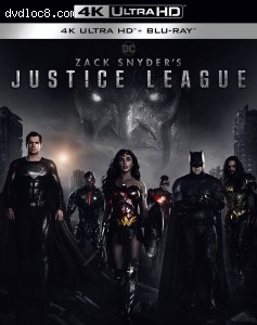 Zack Snyder’s Justice League [4K Ultra HD + Blu-ray] Cover