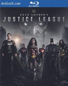 Zack Snyderâ€™s Justice League [Blu-ray] Cover