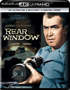 Cover Image for 'Rear Window [4K Ultra HD + Blu-ray + Digital]'