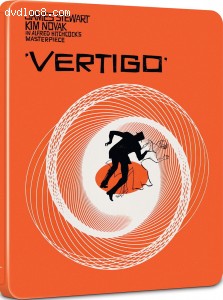 Vertigo (Best Buy Exclusive SteelBook) [4K Ultra HD + Blu-ray + Digital] Cover