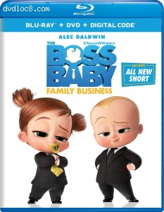 Boss Baby, The: Family Business [Blu-ray + DVD + Digital] Cover