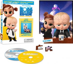 Boss Baby, The: Family Business (Wal-Mart Exclusive / Exclusive Limited Edition Giftset) [Blu-ray + DVD + Digital] Cover