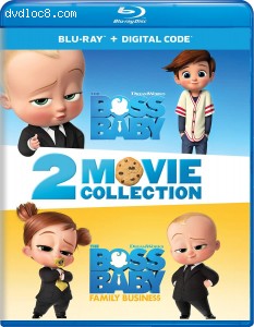 Boss Baby, The: 2-Movie Collection  [Blu-ray + Digital] Cover