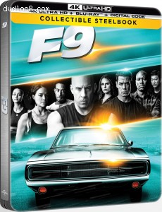 F9: The Fast Saga (Best Buy Exclusive SteelBook) [4K Ultra HD + Blu-ray + Digital] Cover