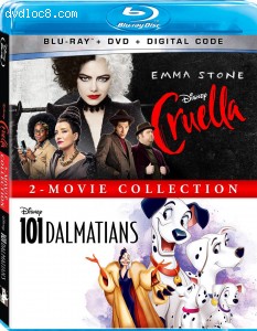 Cover Image for 'Cruella / 101 Dalmatians: 2-Movie Collection [Blu-ray + DVD + Digital]'