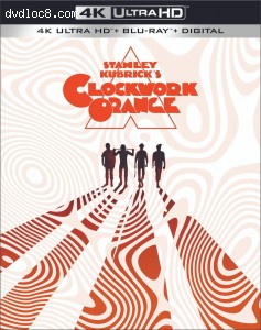 Clockwork Orange, A [4K Ultra HD + Blu-ray + Digital] Cover