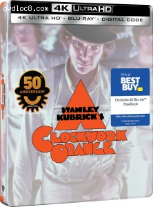 Clockwork Orange, A [4K Ultra HD + Blu-ray + Digital] Cover