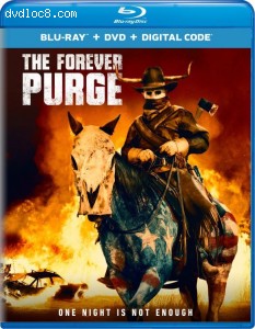 Forever Purge, The [Blu-ray + DVD + Digital] Cover