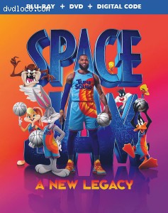 Space Jam: A New Legacy [Blu-ray + DVD + Digital] Cover