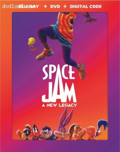 Space Jam: A New Legacy (Target Exclusive) [Blu-ray + DVD + Digital] Cover