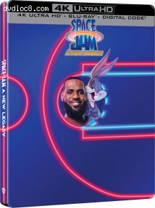 Space Jam: A New Legacy (Best Buy Exclusive SteelBook) [4K Ultra HD + Blu-ray + Digital] Cover