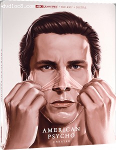 American Psycho - Uncut Version (Best Buy Exclusive SteelBook) [4K Ultra HD + Blu-ray + Digital HD] Cover