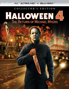 Cover Image for 'Halloween 4: The Return of Michael Myers (Collector's Edition) [4K Ultra HD + Blu-ray]'