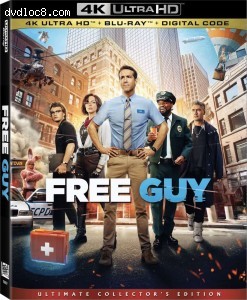 Cover Image for 'Free Guy (Ultimate Collector's Edition) [4K Ultra HD + Blu-ray + Digital]'