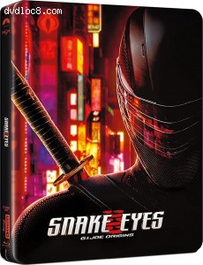 Snake Eyes: G.I. Joe Origin (SteelBook) [4K Ultra HD + Digital] Cover