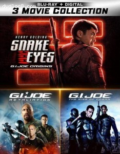 Cover Image for 'G.I. Joe 3-Movie Collection [Blu-ray + Digital]'