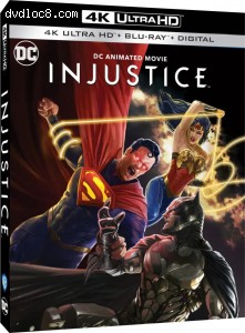 Cover Image for 'Injustice [4K Ultra HD + Blu-ray + Digital]'