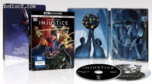 Injustice (Best Buy Exclusive SteelBook) [4K Ultra HD + Blu-ray + Digital] Cover