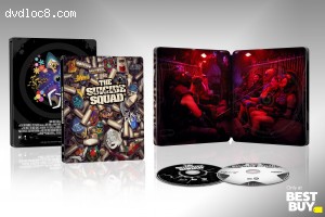 Suicide Squad, The (Best Buy Exclusive SteelBook) [4K Ultra HD + Blu-ray + Digital] Cover
