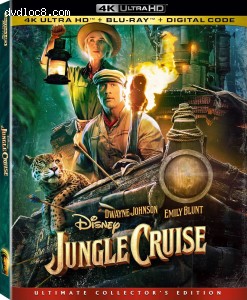 Cover Image for 'Jungle Cruise [4K Ultra HD + Blu-ray + Digital]'
