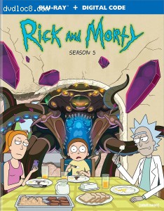 Cover Image for 'Rick and Morty: Season 5 [Blu-ray + Digital]'